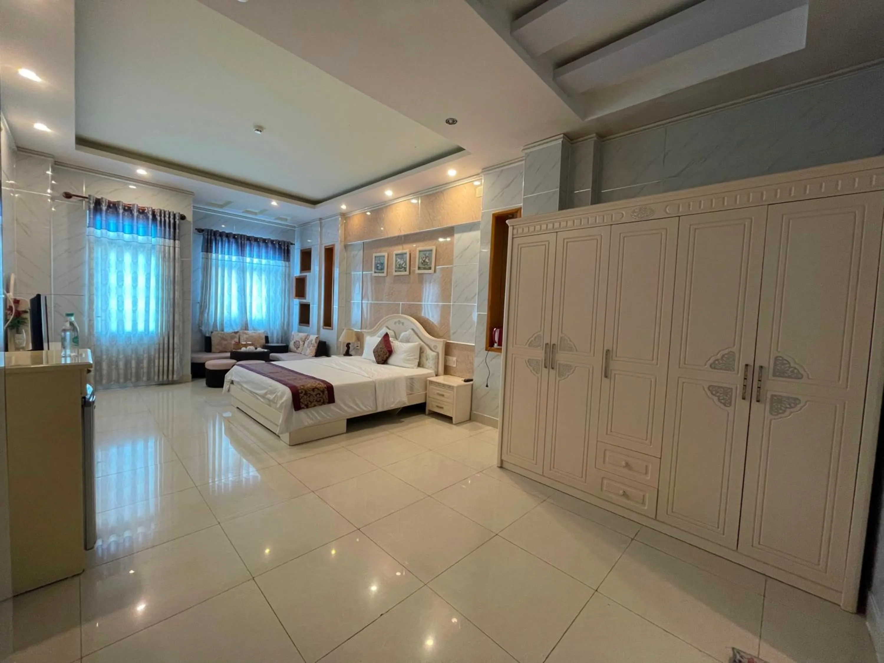 Bed in Hồng Nhung Hotel Kiên Giang