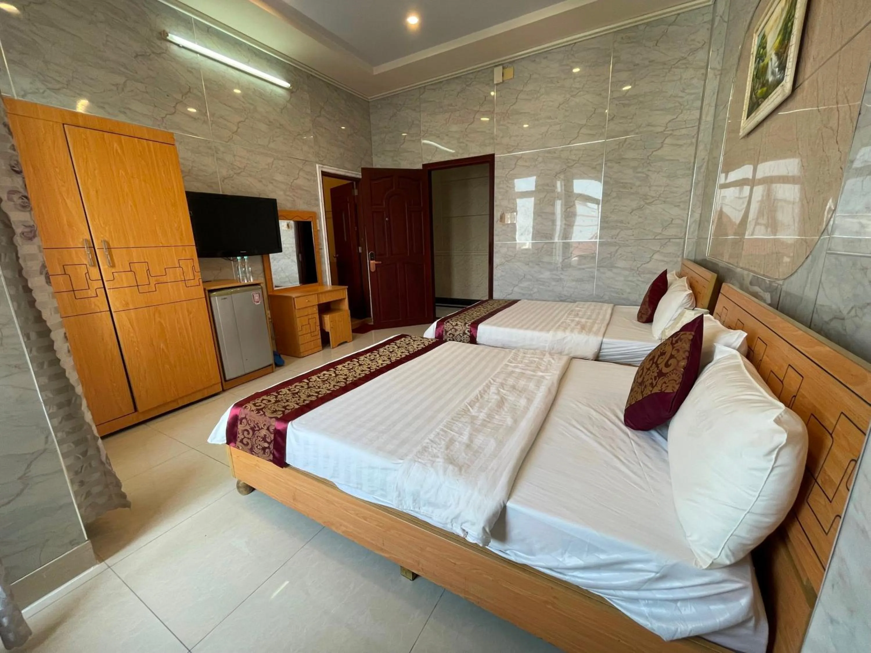 Bedroom, Bed in Hồng Nhung Hotel Kiên Giang