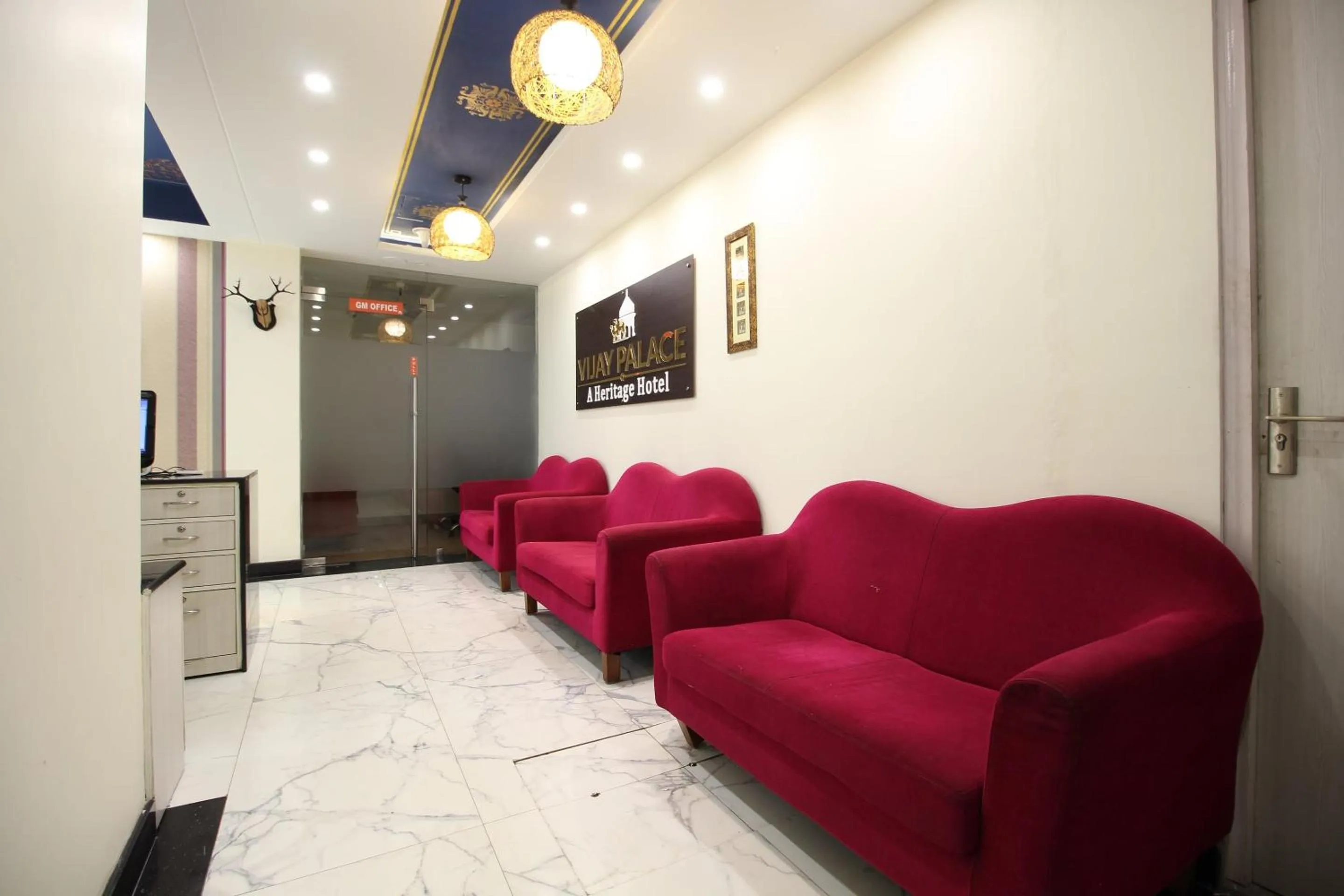 Lobby or reception in Collection O Vijay Palace