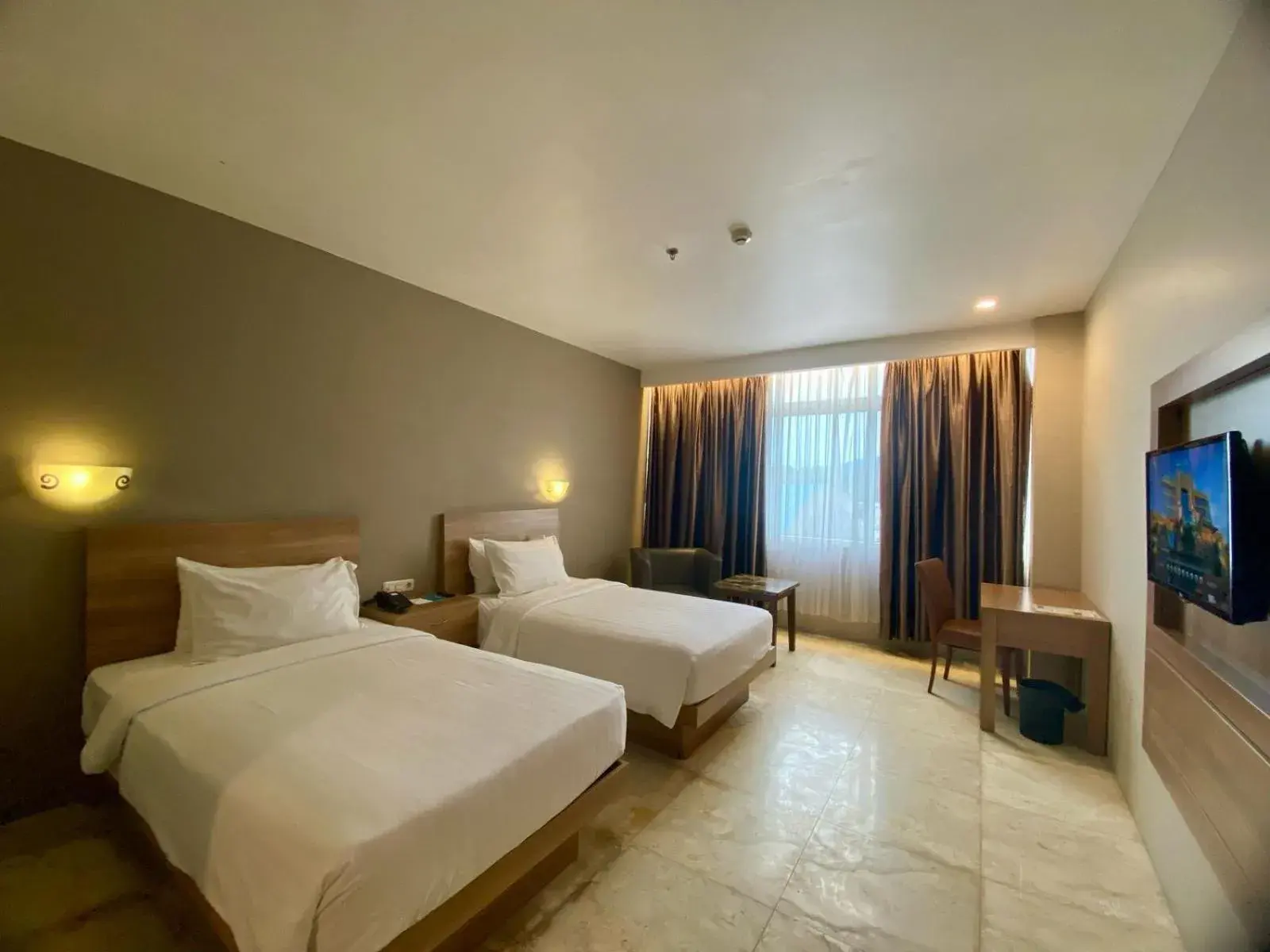 Executive Twin Room in Grand Zuri Pematangsiantar Executive Twin Room in Grand Zuri Pematangsiantar