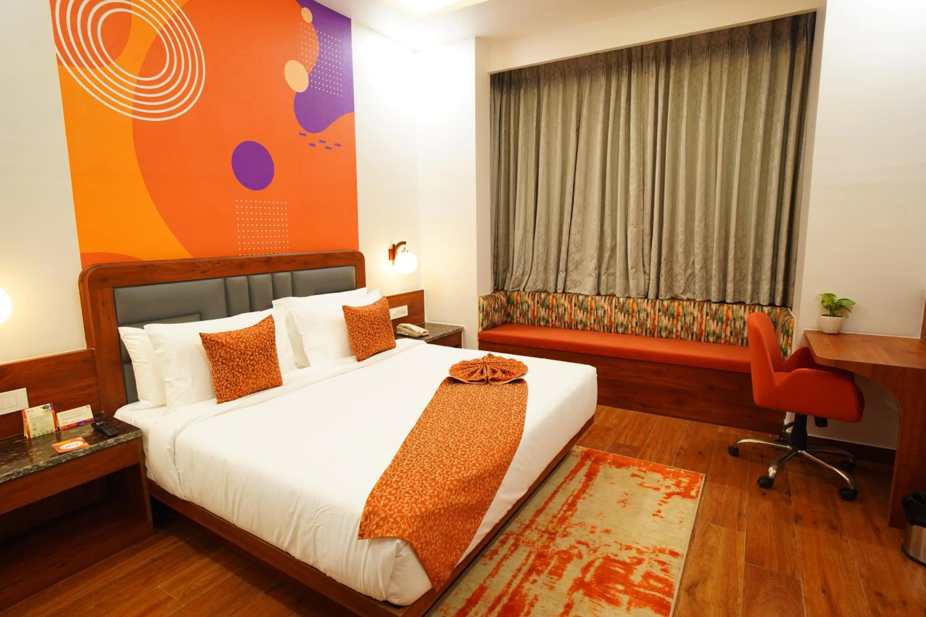 Bedroom, Bed in IRA By Orchid Noida