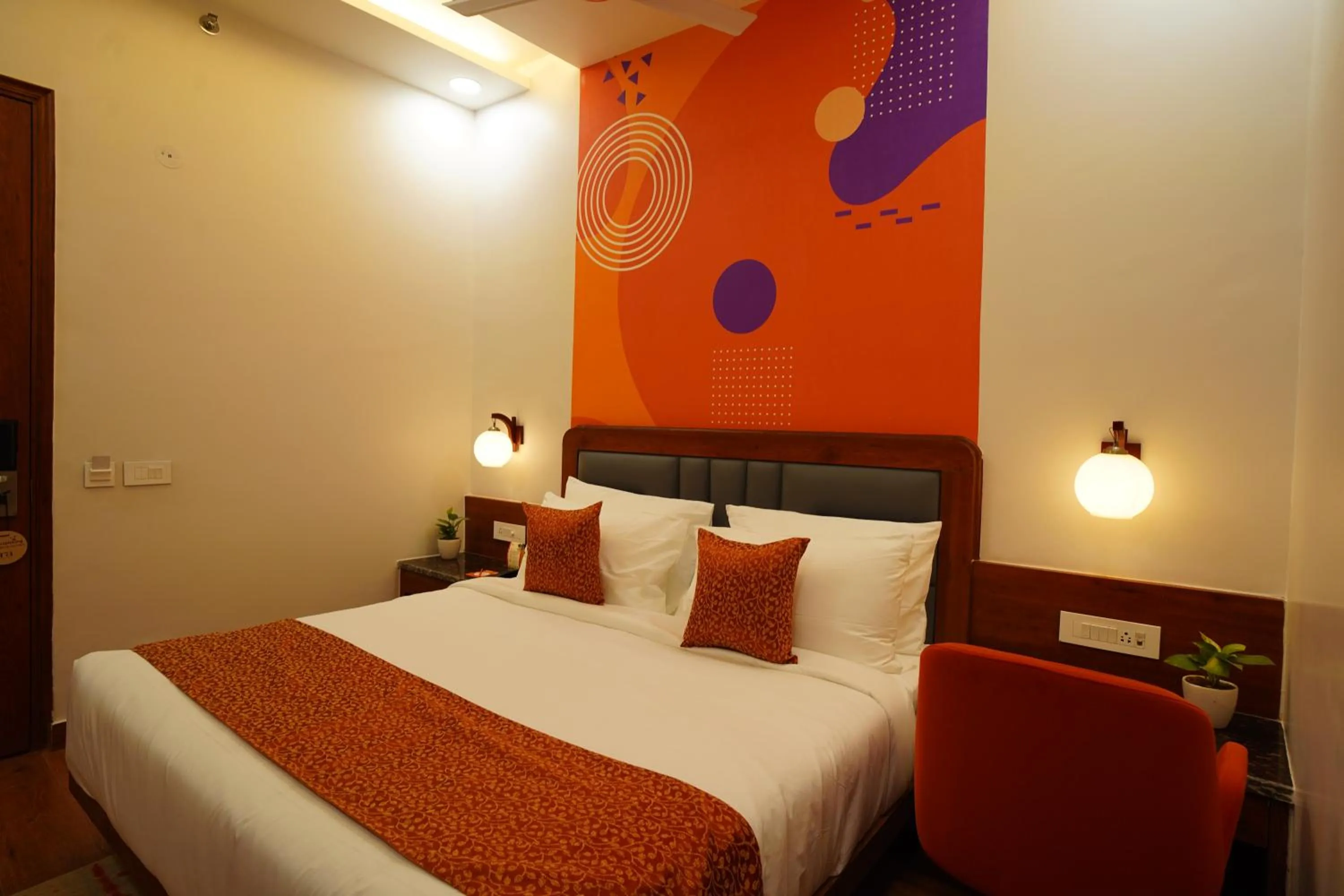 Bedroom, Bed in IRA By Orchid Noida