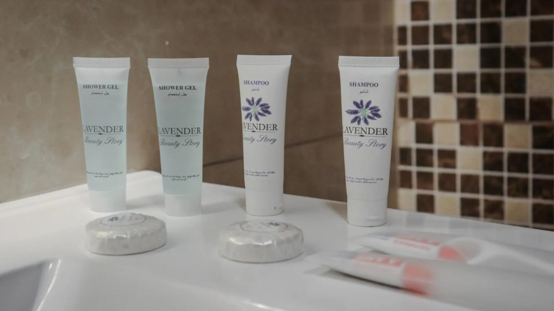 Bathroom in Sandy palace Hotel