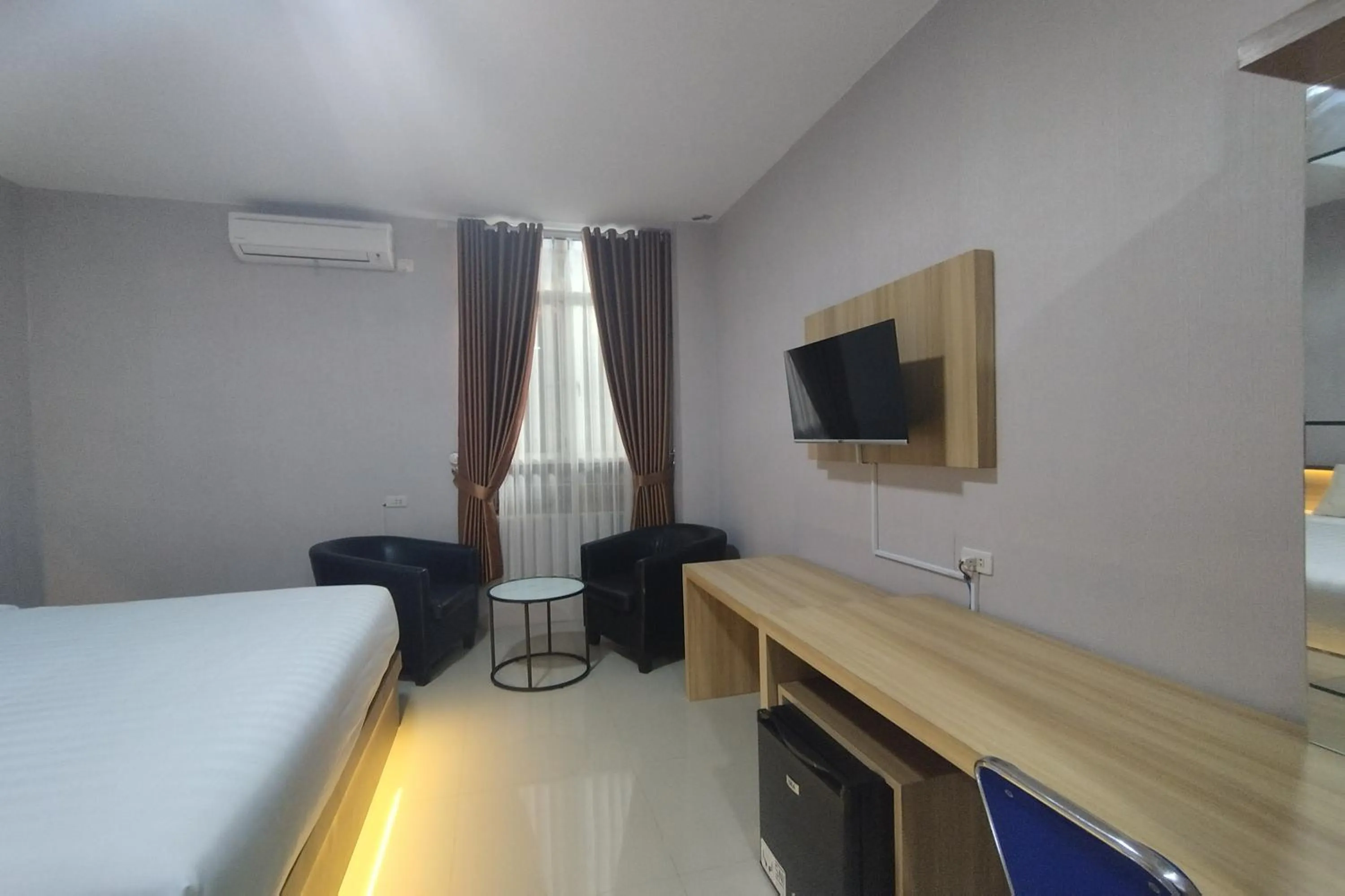 Bed in Great Cokro Edotel Lampung