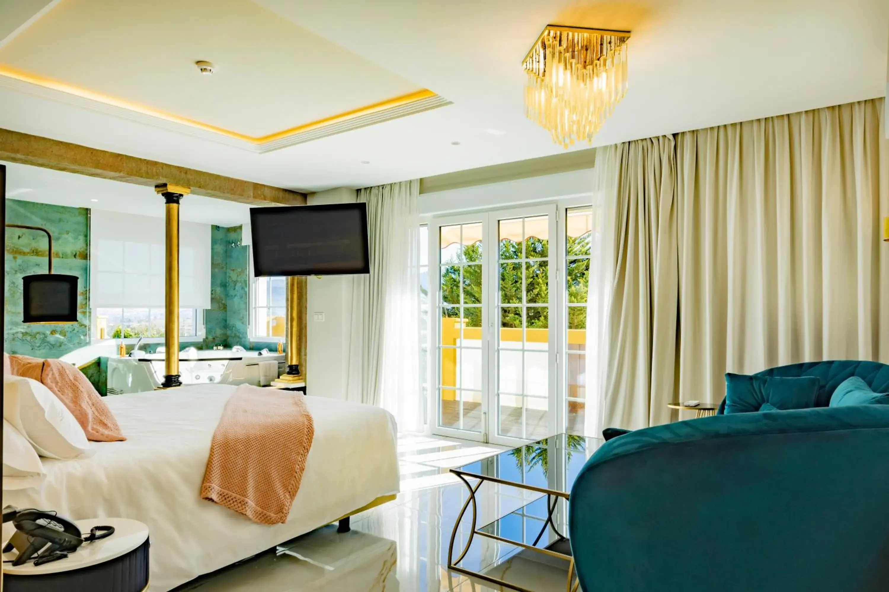 Junior Suite with Terrace in Hotel Cortijo Landete Junior Suite with Terrace in Hotel Cortijo Landete
