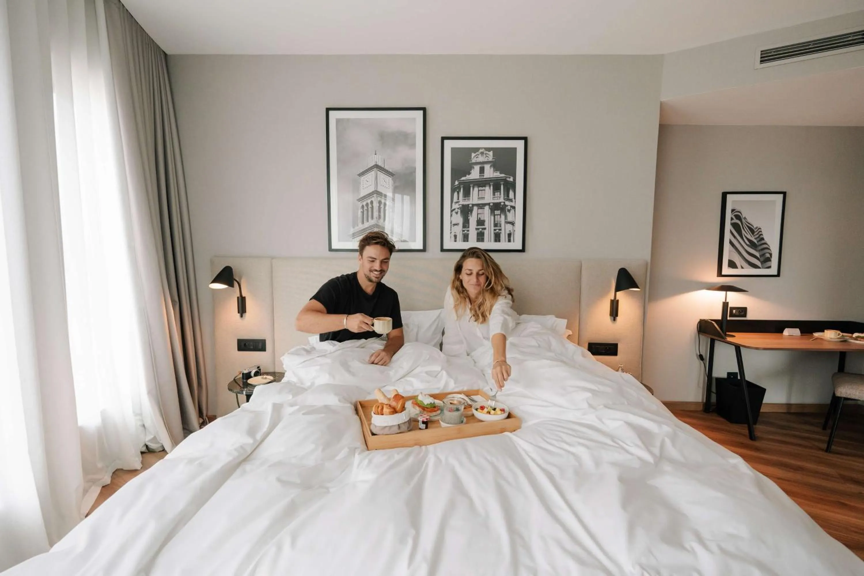 Breakfast, Bed in Radisson Hotel Casablanca Gauthier La Citadelle