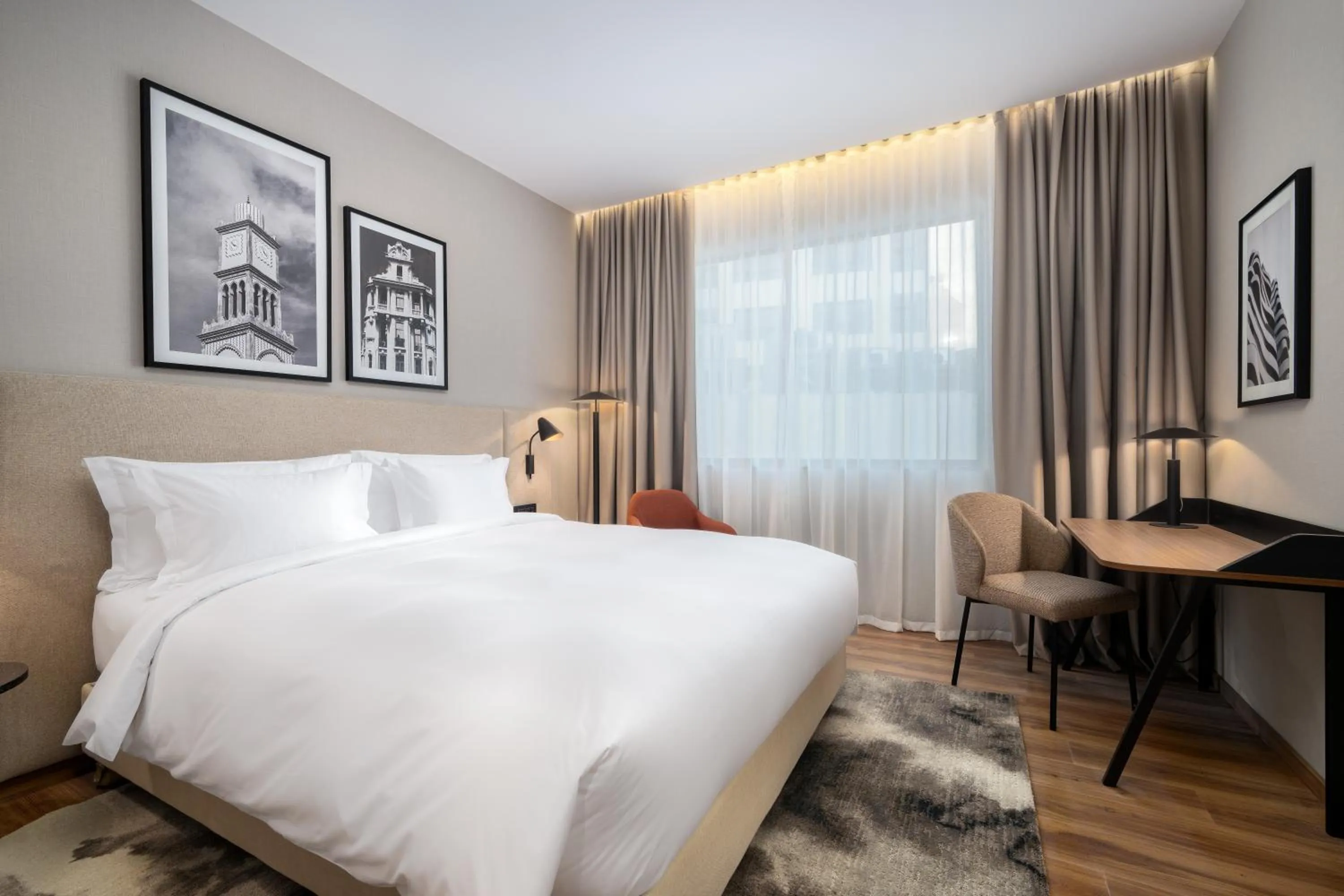 Bed in Radisson Hotel Casablanca Gauthier La Citadelle