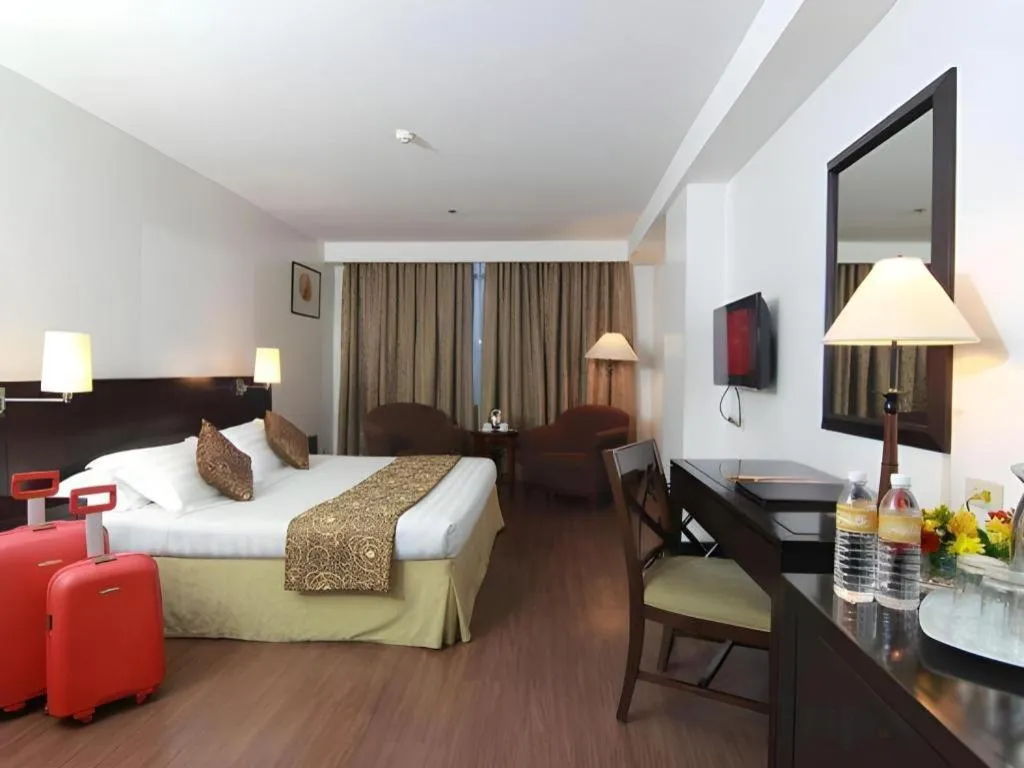 Bed in Hotel Supreme Convention Plaza