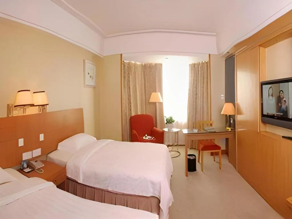 Bed in Greatwall Hotel - Zhengzhou