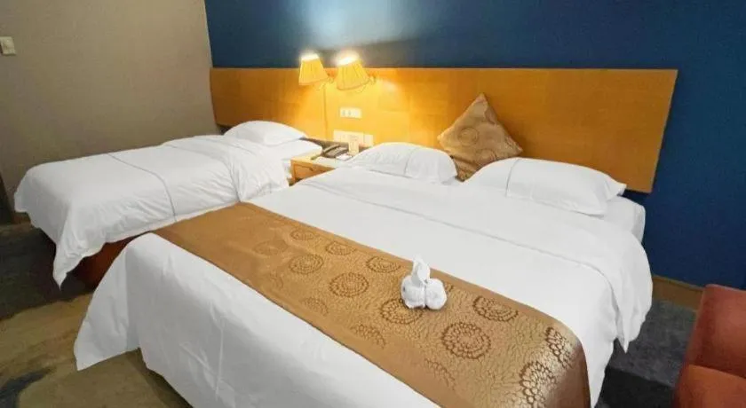 Bed in Greatwall Hotel - Zhengzhou