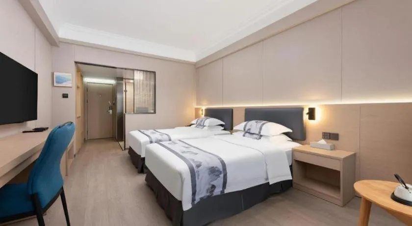 Bed in Greatwall Hotel - Zhengzhou