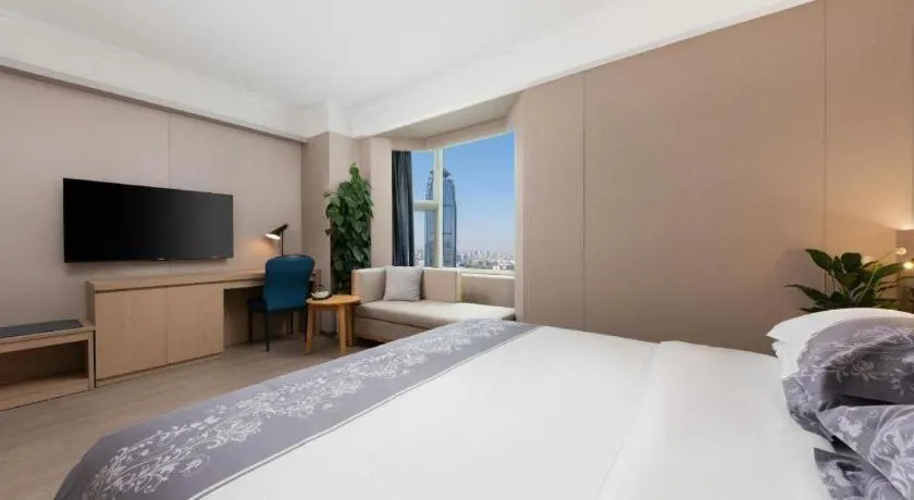 Bed in Greatwall Hotel - Zhengzhou