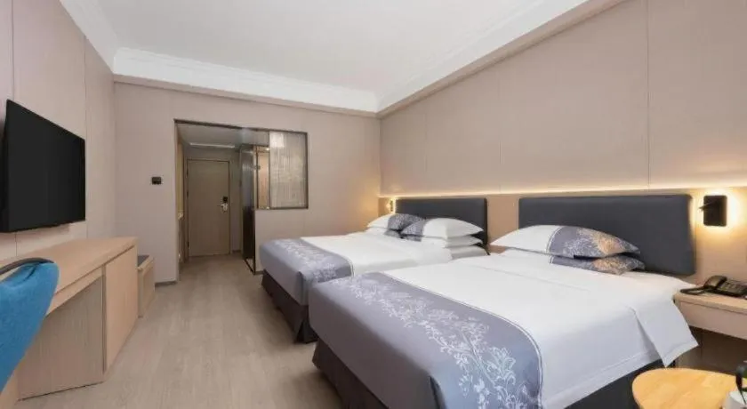 Bed in Greatwall Hotel - Zhengzhou