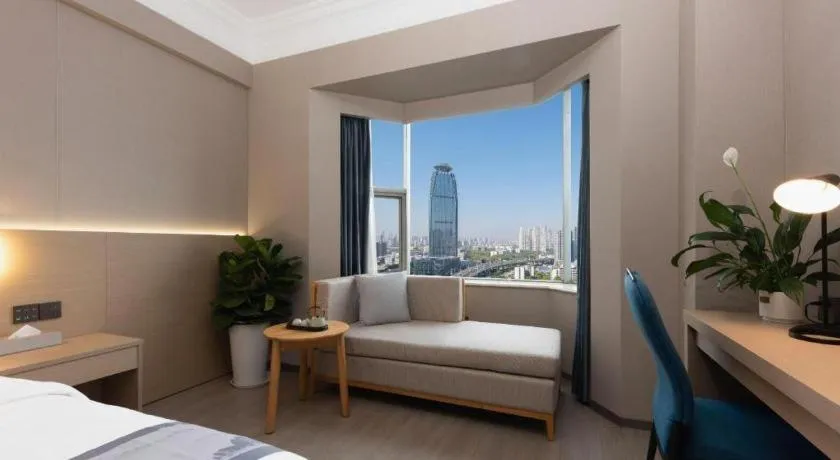 Bed in Greatwall Hotel - Zhengzhou