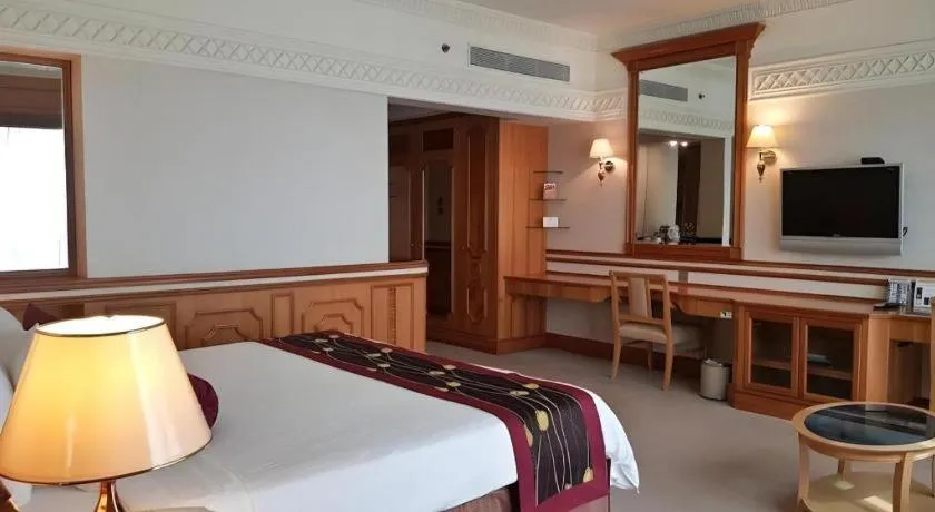 Bed in The Rizqun International Hotel