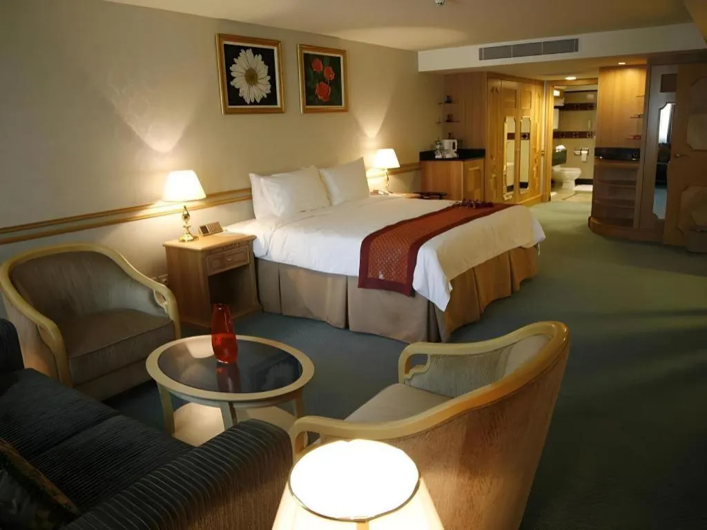 Bed in The Rizqun International Hotel