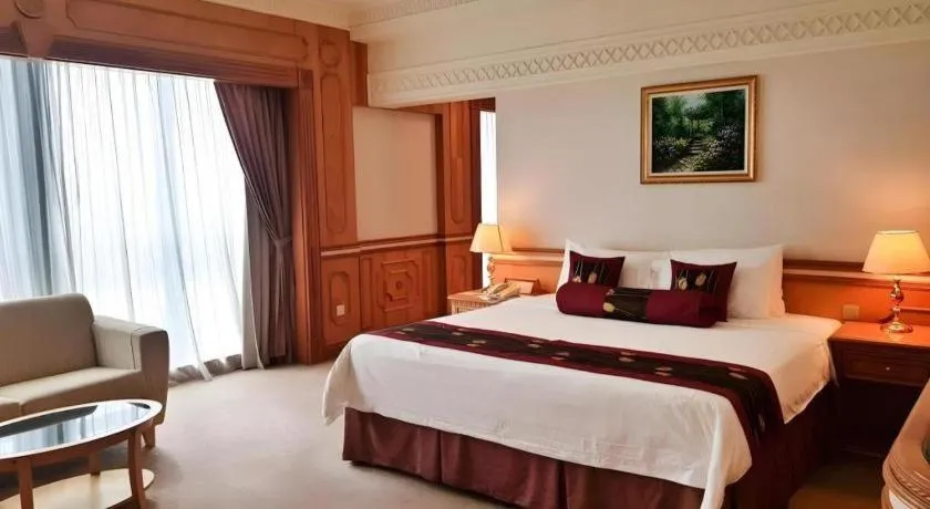 Bed in The Rizqun International Hotel