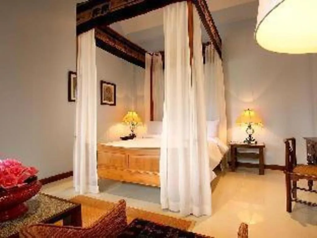 Bed in Baan Klang Wiang Hotel