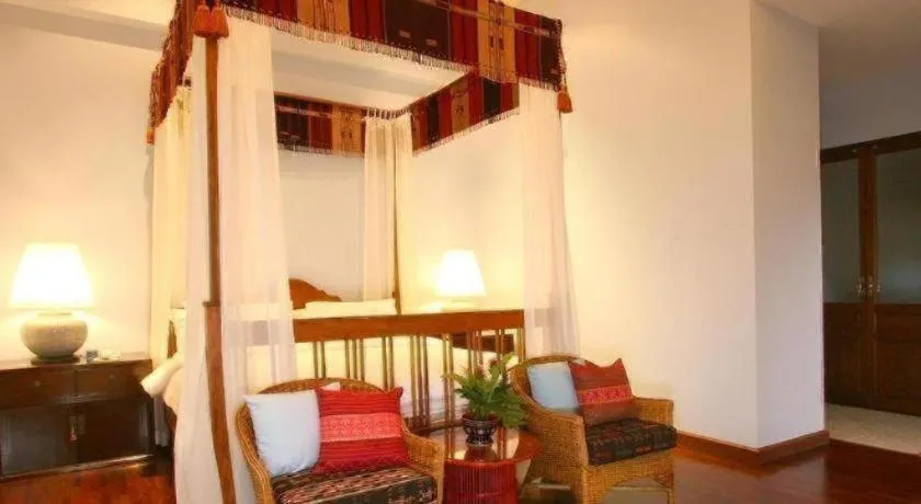 Bed in Baan Klang Wiang Hotel