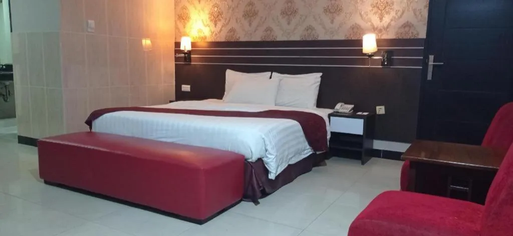 Bed in Grand Antares Hotel