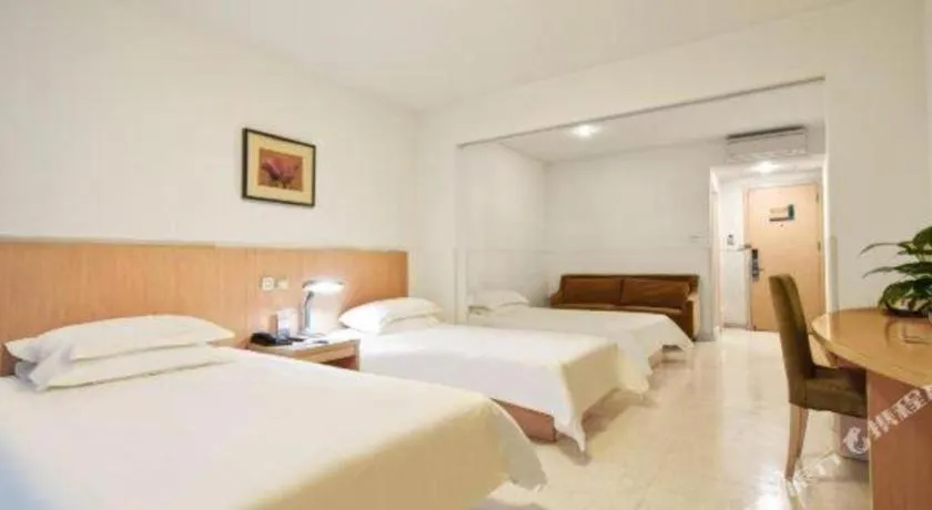 Bed in Jinjiang Inn E'ling Cultural and Creative Second Factory