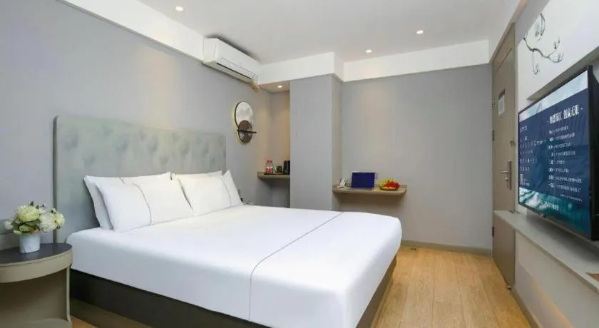 Bed in Magnotel Ningbo Tianyi Plaza Railway Station