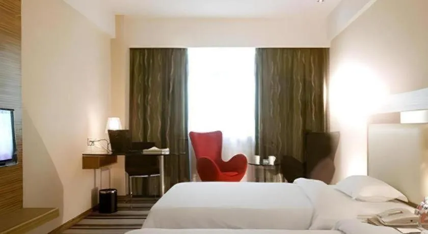 Bed in Orient Sunseed Hotel Airport Branch