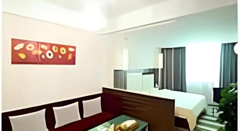 Bed in Orient Sunseed Hotel Airport Branch