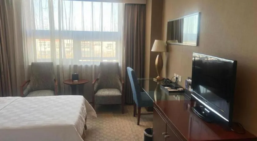 Bed in Jinan Blue Horizon Hotel Shizhong