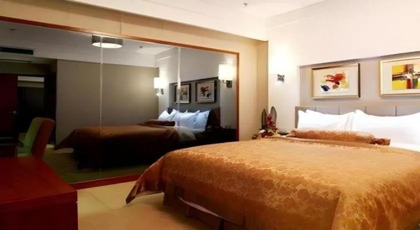 Bed in Jinan Blue Horizon Hotel Shizhong