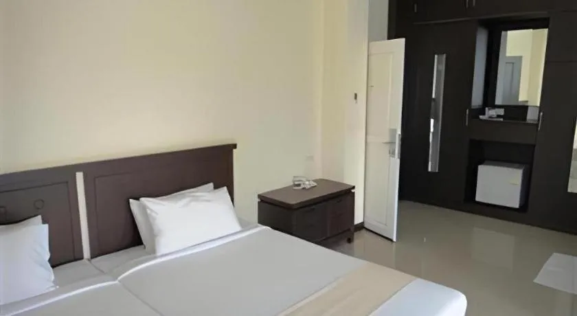 Bed in Kasem Garden Hotel Surin