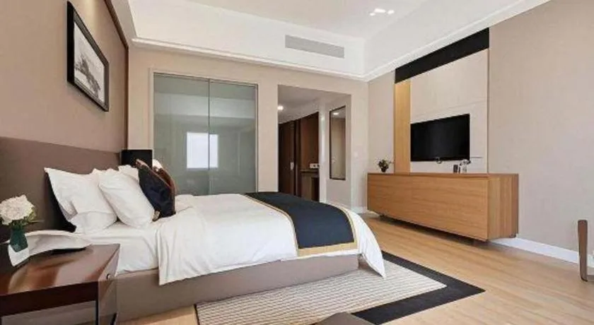 Bed in Jinggangshan ZhongTaiLai International Hotel