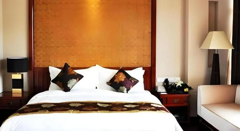 Bed in Jinggangshan ZhongTaiLai International Hotel