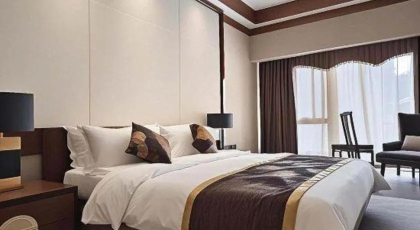 Bed in Jinggangshan ZhongTaiLai International Hotel