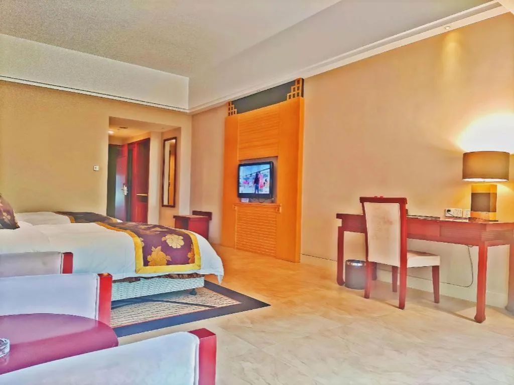 Bed in Jinggangshan ZhongTaiLai International Hotel