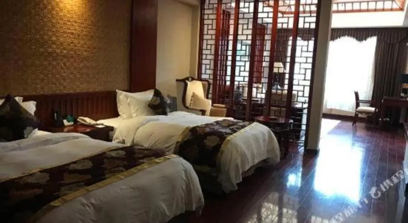 Bed in Jinggangshan ZhongTaiLai International Hotel