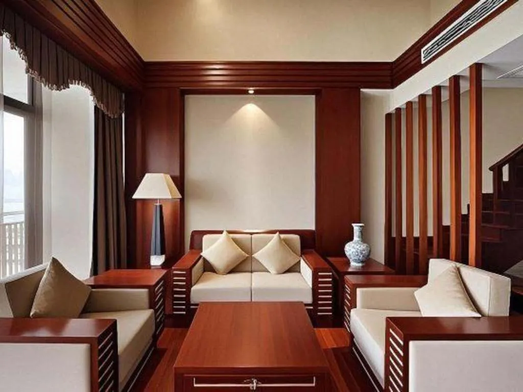 Bed in Jinggangshan ZhongTaiLai International Hotel