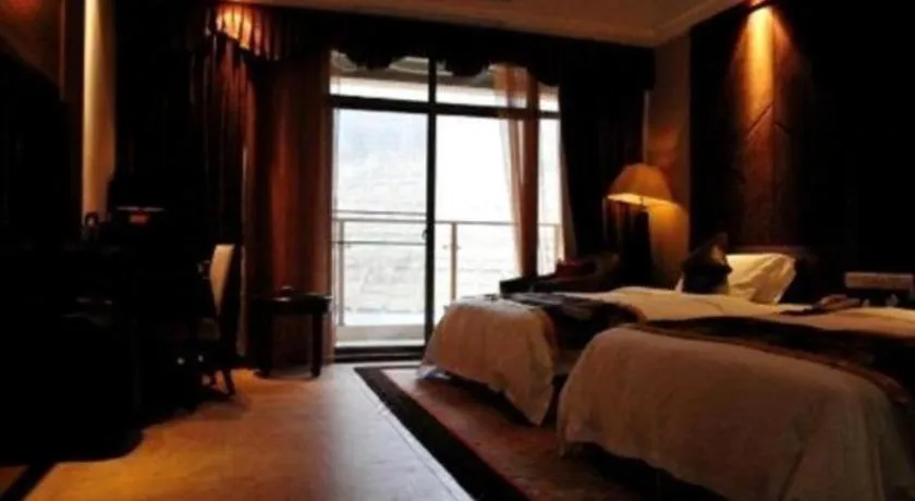 Bed in Jinggangshan ZhongTaiLai International Hotel