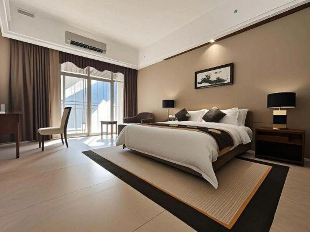 Bed in Jinggangshan ZhongTaiLai International Hotel