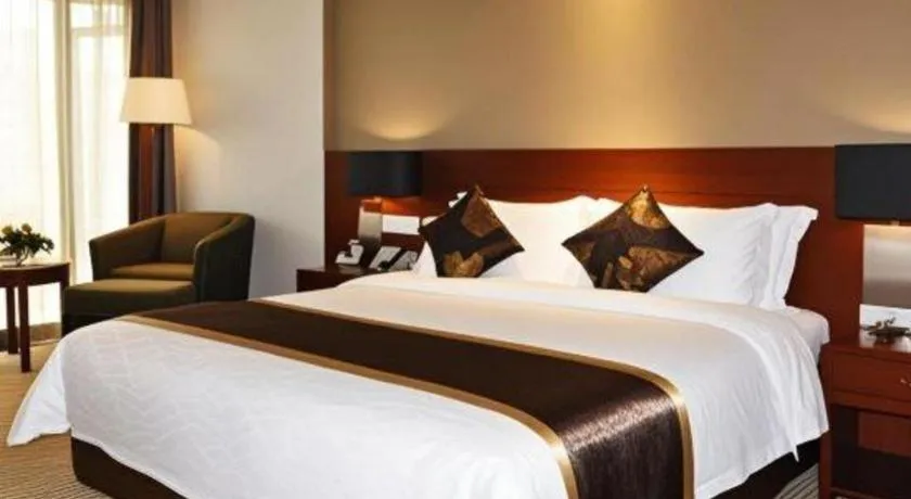 Bed in Jinggangshan ZhongTaiLai International Hotel