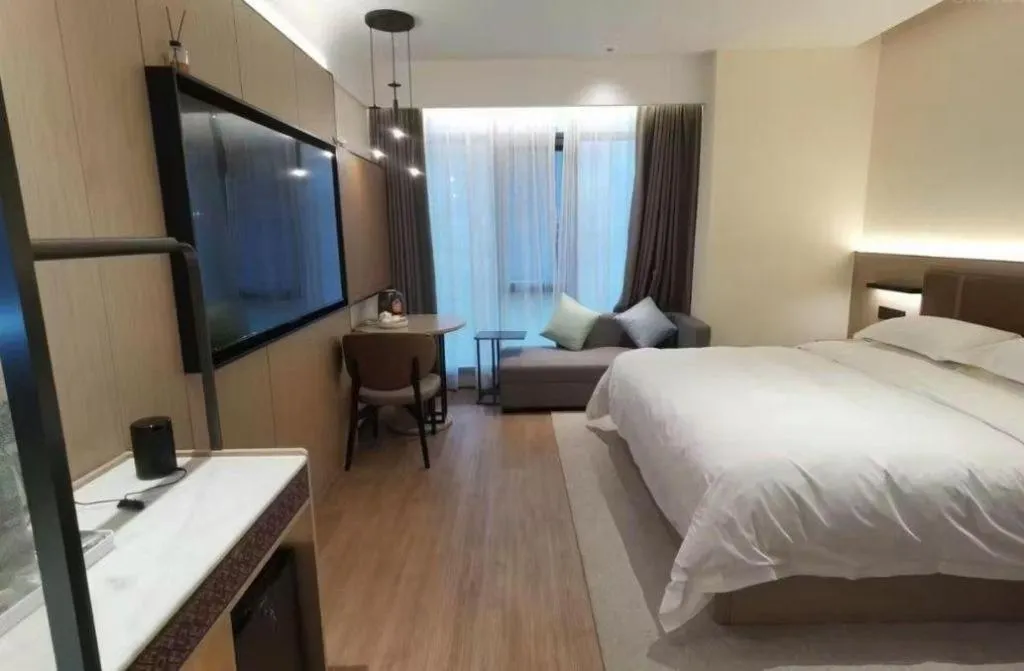 Bed in Jinggangshan ZhongTaiLai International Hotel