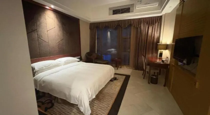 Bed in Jinggangshan ZhongTaiLai International Hotel