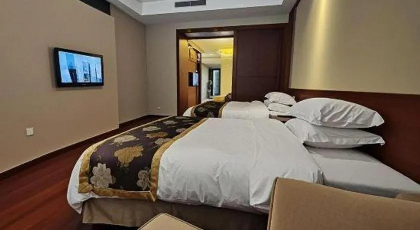 Bed in Jinggangshan ZhongTaiLai International Hotel