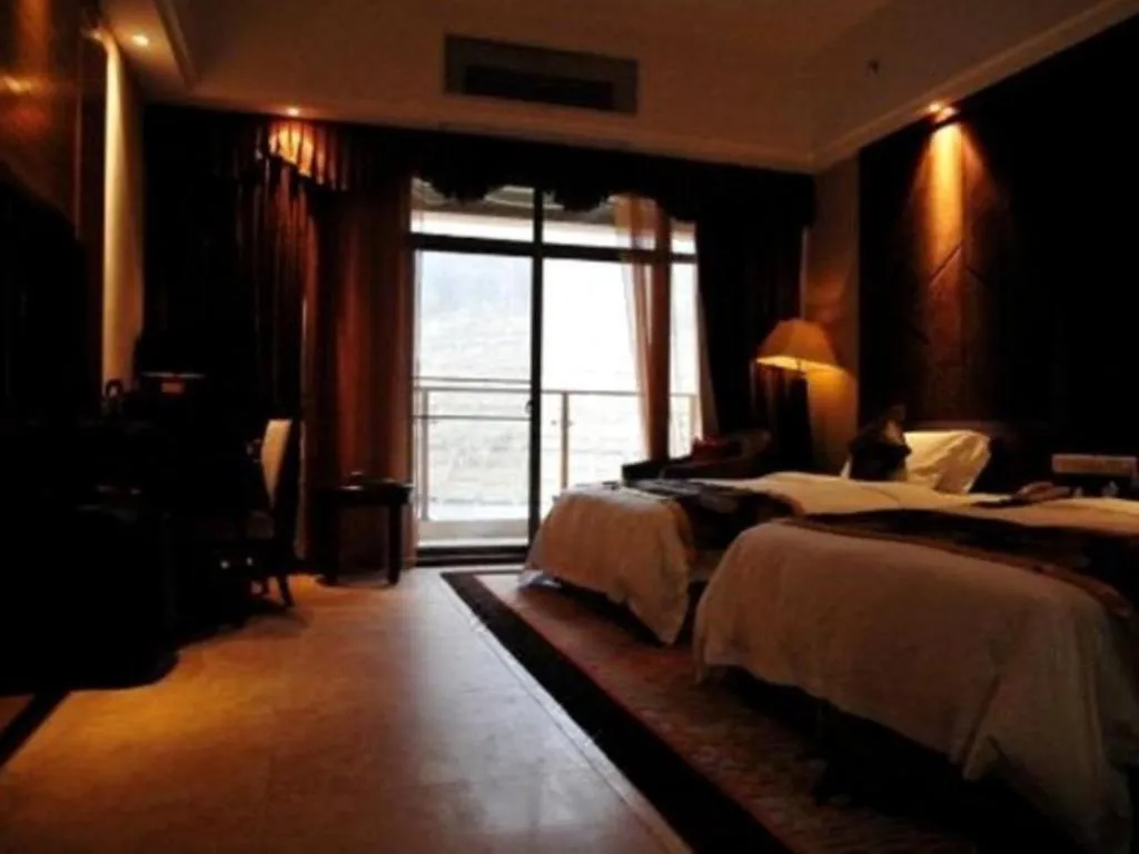 Bed in Jinggangshan ZhongTaiLai International Hotel