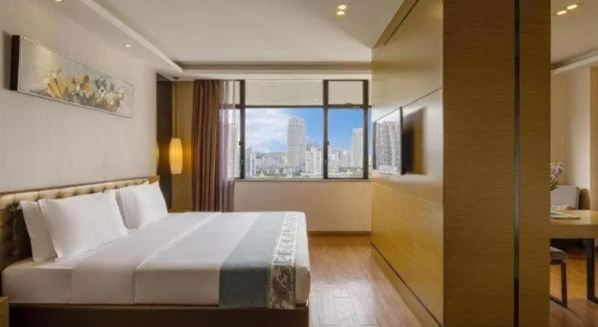 Bed in Nanhai Oil Hotel