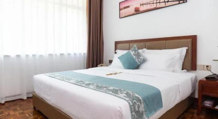 Bed in Nanhai Oil Hotel