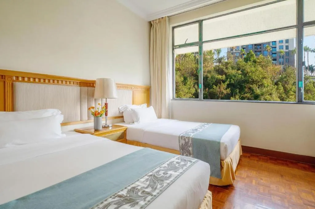 Bed in Nanhai Oil Hotel