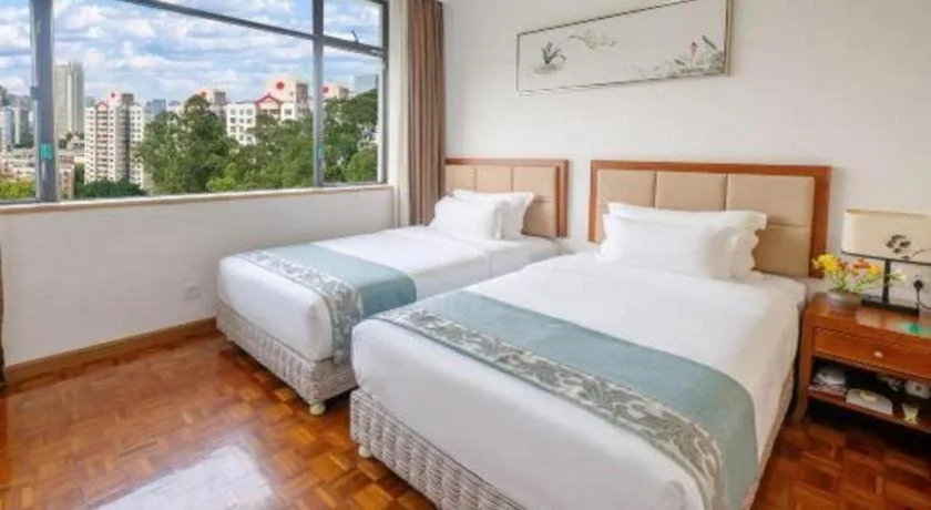 Bed in Nanhai Oil Hotel