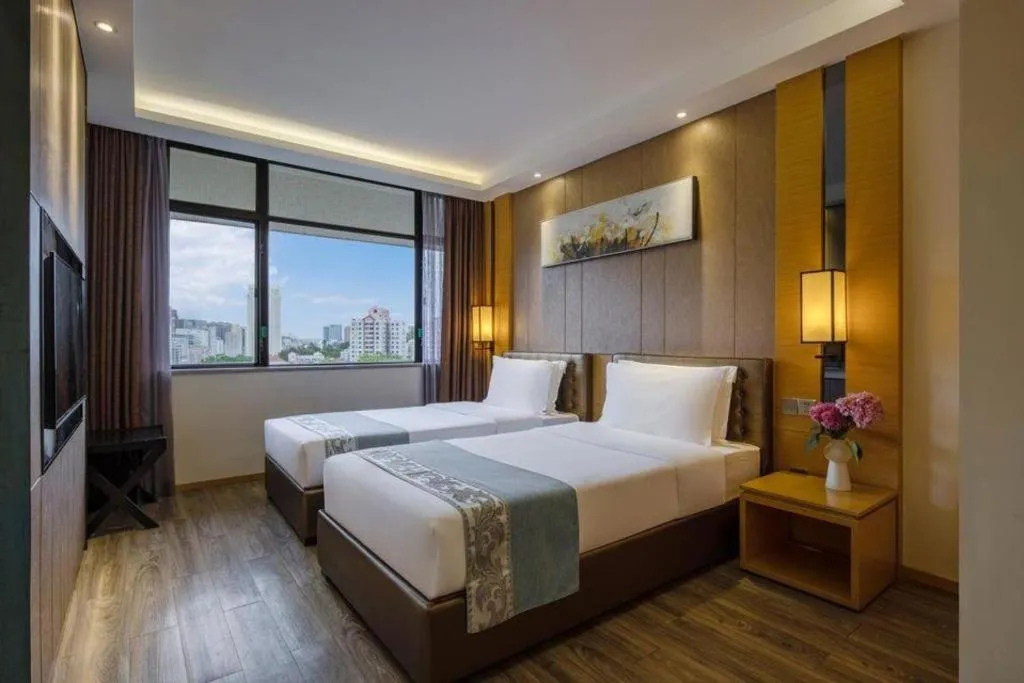 Bed in Nanhai Oil Hotel
