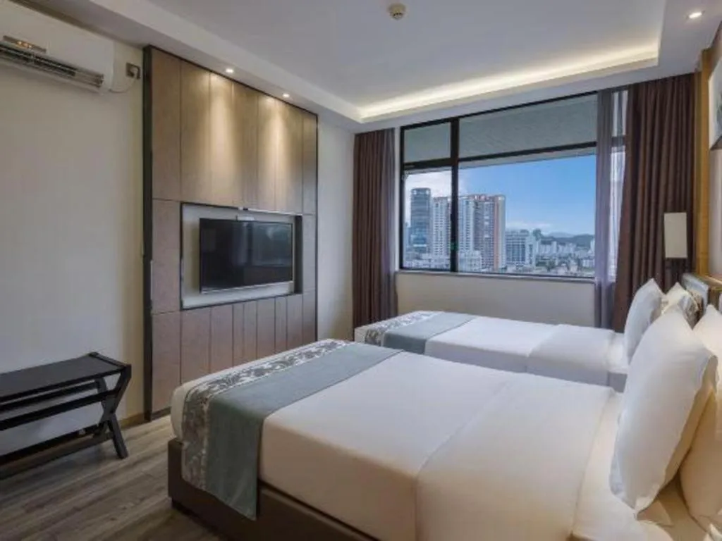 Bed in Nanhai Oil Hotel